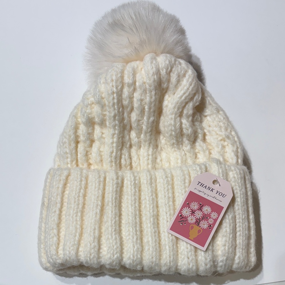 ❄️Warm Winter☀️Extra-thick & fleece-lined knit beanie